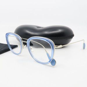 ML 5048 084 Moncler Light Blue/ Silver Eyeglasses